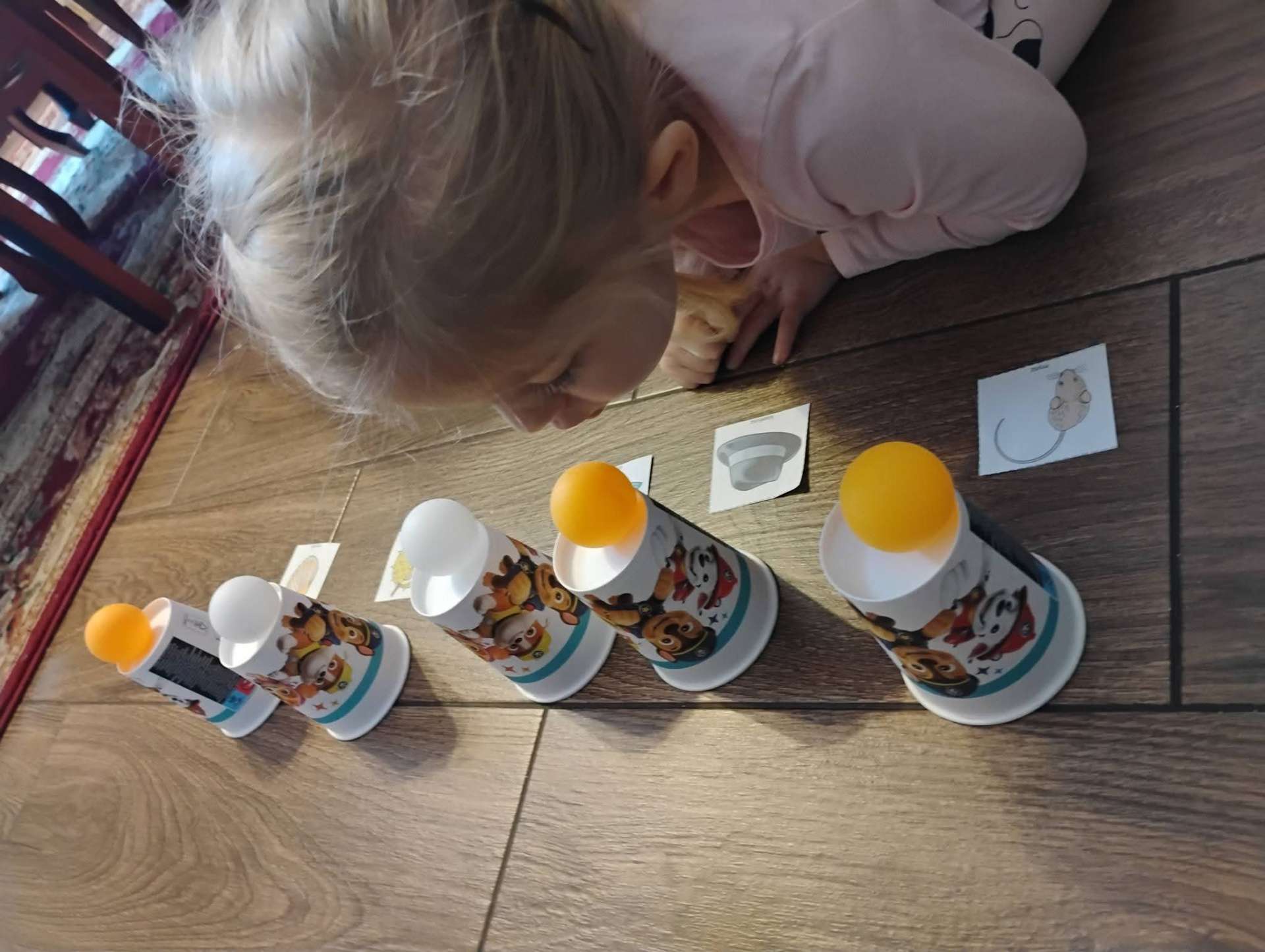 Trening oddechowy – dopasowywanie obrazków