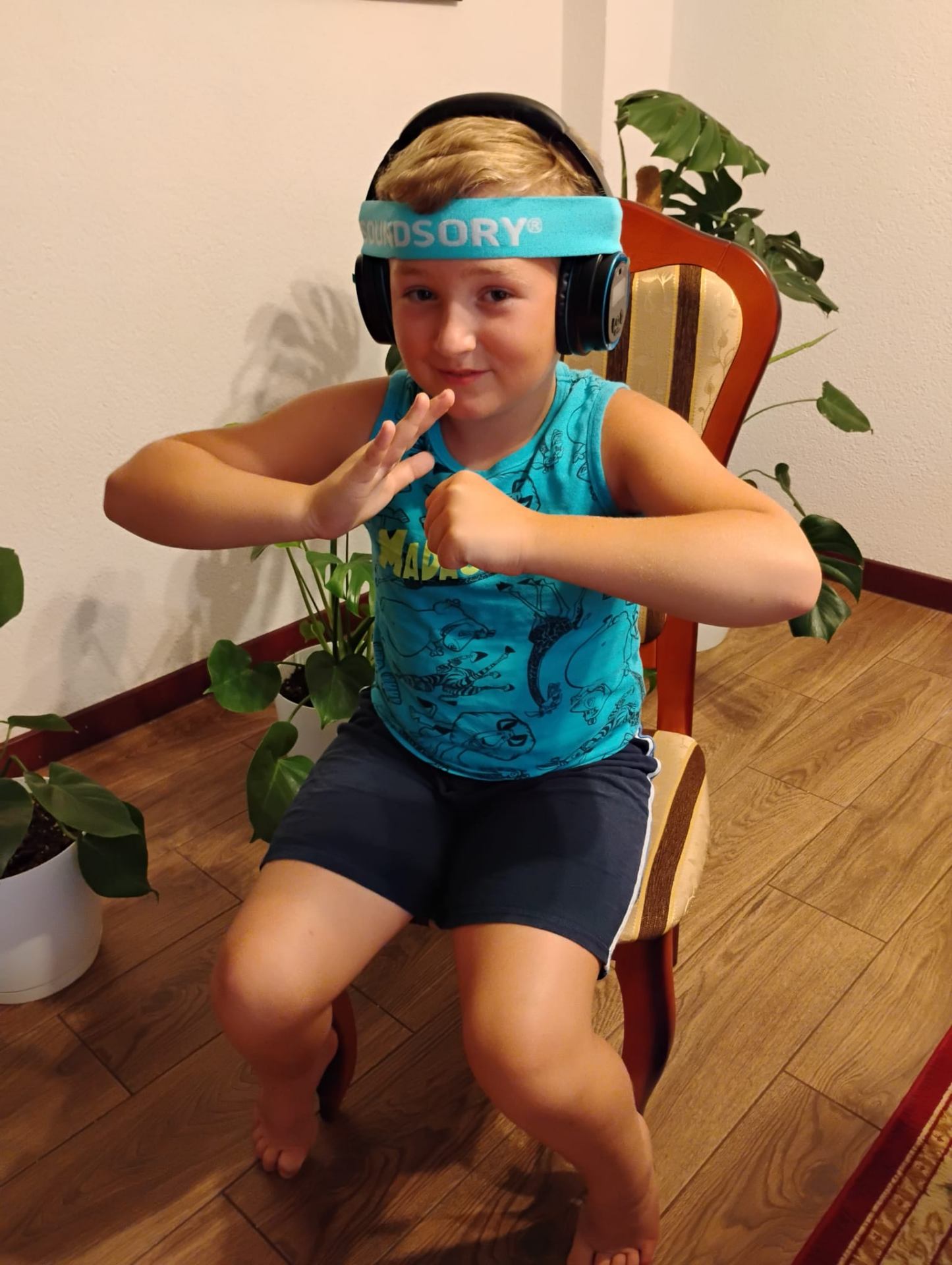 Ćwiczenia sensoryczne w rytmie muzyki